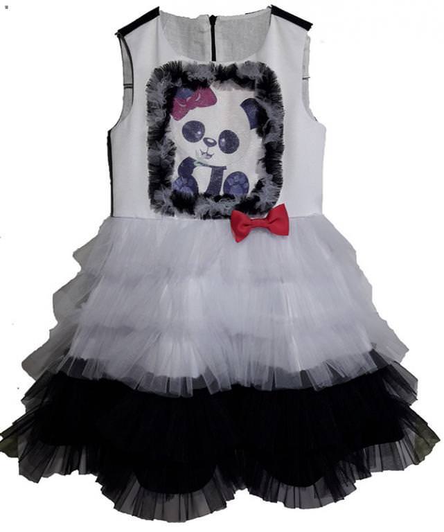 Детское платье 'Панда'